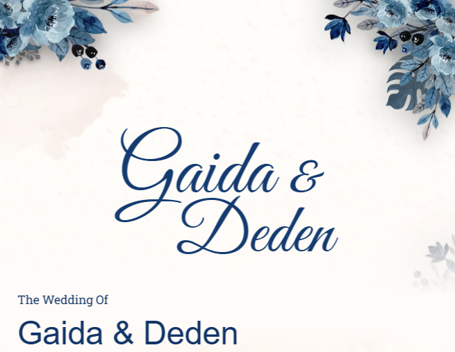 The Wedding Of Gaida & Deden